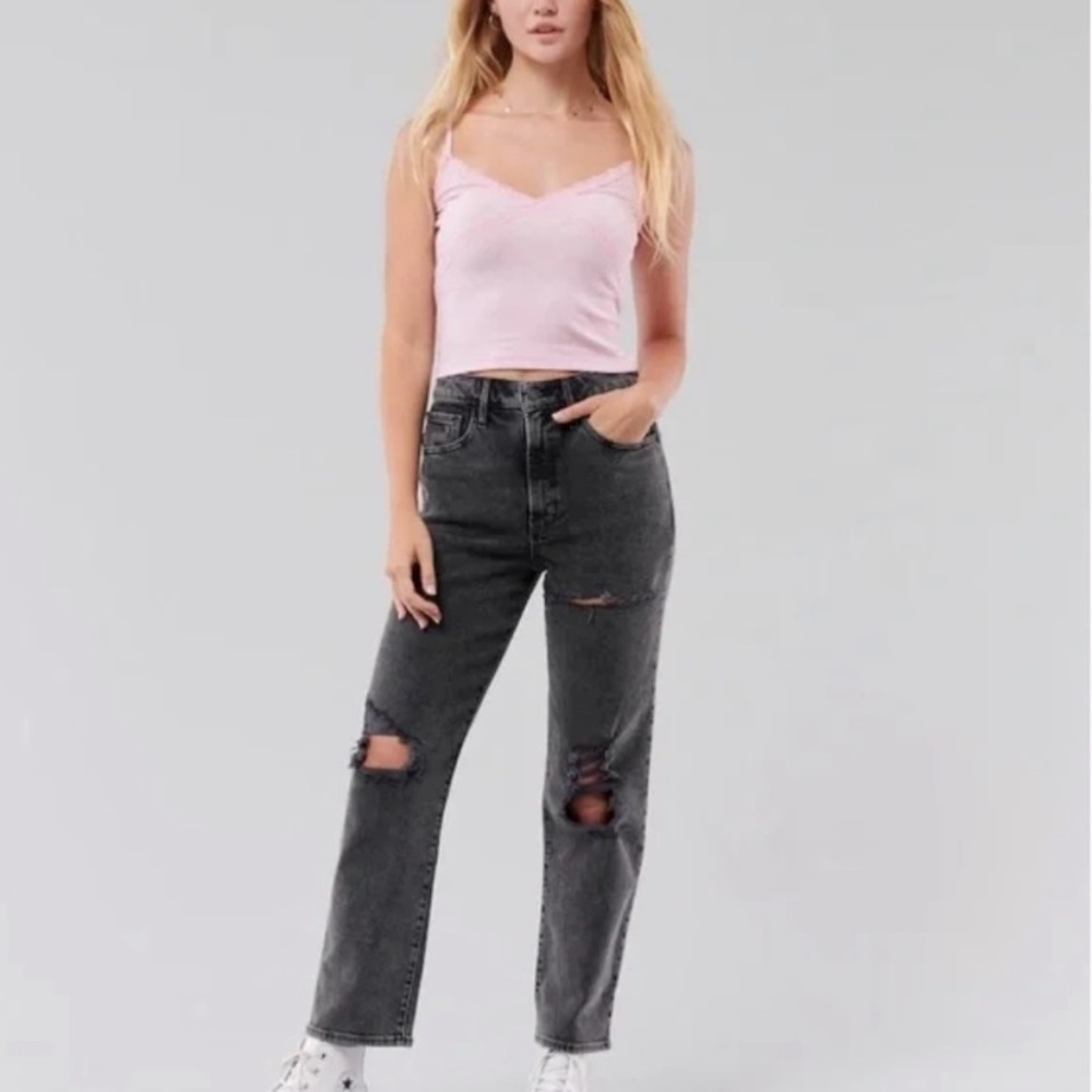 Hollister Ultra High Rise Vintage Straight Jeans